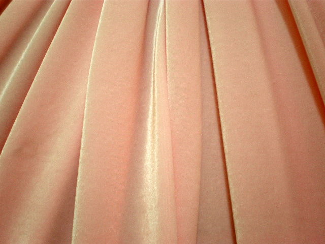 3. Baby Pink Smooth Velvet